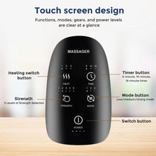 Load image into Gallery viewer, Wireless Electric Hand Massager Air Compression Hot Compress Palm Acupoint Massager Finger Arthritis Numbness Muscle Relaxation
