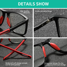 将图片加载到图库查看器，BARCUR Lightweight Sports Reading Glasses for Men &amp; Women – Ultra-Light PC Frame Durable Presbyopia Eyewear with HD Transparent Acrylic Lenses – Comfortable Rectangle Readers for Casual Daily Wear and Outdoor Use
