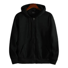 Load image into Gallery viewer, Men’s Casual Zipper Hoodie – Autumn Winter Long Sleeve Hooded Sweatshirt for Daily Wear &amp; Sports
