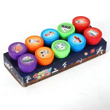 Load image into Gallery viewer, 10pcs Assorted Self-Inking Stamps for Kids - DIY Craft &amp; Scrapbooking
