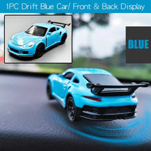 Load image into Gallery viewer, Drifting Car Model dashboard Swing Moving cool sports racing ornaments dash interior accessories decor items fun decorations men
