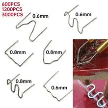 Load image into Gallery viewer, 3000PCS Hot Stapler Staples For Plastic Welder Automotive Plastic Repair Machine Welding Wire Car Bumper Repair Welding Machine
