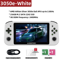 Load image into Gallery viewer, ANBERNIC Win600 PC Games Handheld AMD 3020e/3050e 5.94 Inch IPS Screen Office Video Game Console Windows 10 WiFi5  Pocket Laptop
