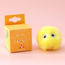 Load image into Gallery viewer, Smart Fluffy Plush Cat Ball Toys Interactive Chirping Balls Cat Kicker Toys 3 Lifelike Sounds Fun Kitty Kitten Toys  Interactive Electric Cat Ball with Sound
