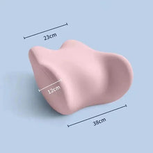 Load image into Gallery viewer, Ergonomic Lumbar Support Pillow for Sleeping – Memory Foam Back Cushion for Lower Back Pain Relief
