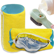 将图片加载到图库查看器，Shoe Washing Machine Bag with Brush Set – Durable Laundry Cleaner (1–4PCS)
