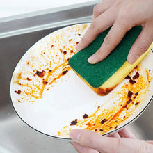 Load image into Gallery viewer, Double-Sided Magic Cleaning Sponge – Rust &amp; Stain Remover for Kitchen
