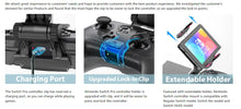 将图片加载到图库查看器，Adjustable Switch Pro Controller Handle Bracket Game Accessories Gamepad Clip Clamp Holder Mount
