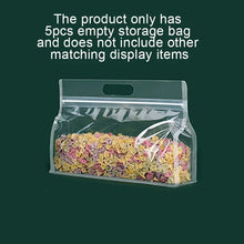 Load image into Gallery viewer, Reusable Leakproof Food Storage Bags – Eco Kitchen Organizer
