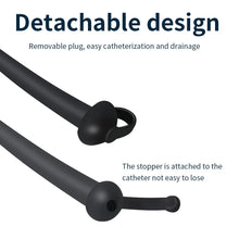 将图片加载到图库查看器，Silicone Urethral Catheter Dilator Horse Eye Stimulation Adult Sex Toys for Men Gay Sounding Penis Plug Insert Urethra Catheter
