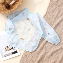 将图片加载到图库查看器，Waterproof Long Sleeve Baby Bib | Washable Feeding Bib with Full Coverage &amp; Easy Clean Design
