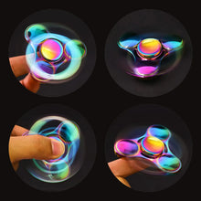 Load image into Gallery viewer, Stainless Steel Fidget Spinner – High-Speed Precision Metal Hand Spinner | 3+ Minute Spin Time for EDC, ADHD &amp; Anxiety Relief

