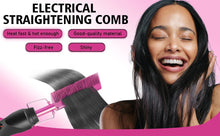 Load image into Gallery viewer, GOIPLE Electric Hot Comb Fast Heating Straightener Curling Iron Curler Brush Styling Tools for Hair Care Lace Wig Styling Set
