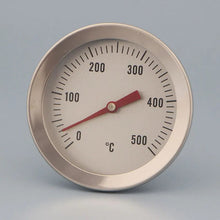 将图片加载到图库查看器，Stainless Steel BBQ Thermometer Meat Thermometer Temperature Meter BBQ Food Cooking Meat Gauge Kitchen Tools 0-500℃
