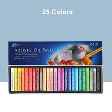 Load image into Gallery viewer, Artist Oil Pastel Set - 12/25/50 Colors, Non-Toxic Washable Crayons for Drawing &amp; Painting
