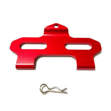 将图片加载到图库查看器，New Metal Upgrade Parts Kit Caster Block Steering Blocks Suspension Arm For Traxxas Latrax Teton 1/18 RC Car Red Parts
