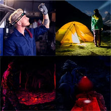 Load image into Gallery viewer, H25LR LED 90 High CRI Rechargeable Headlamp Powerful Lightweight Head Flashlight with Bright White Light  660nm Deep Red Torch
