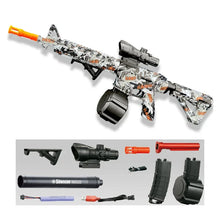 将图片加载到图库查看器，M416 Electric Gel Ball Blaster Toy Gun – Rechargeable Outdoor Shooting Toy for Kids &amp; Adults, Sound and Light Effects
