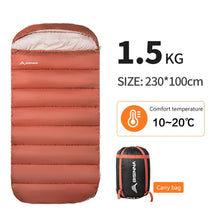 Load image into Gallery viewer, BISINNA Large Camping Sleeping Bag Lightweight 3 Season Loose Widen Bag Long Size for Adult Rest Hiking Fishing
