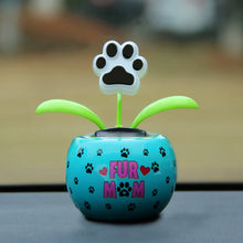 Load image into Gallery viewer, Solar Automatic Swing Solar Flower Car Ornaments
