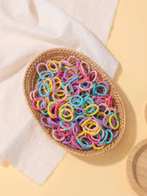 将图片加载到图库查看器，100pcs Kids Rubber Bands – Colorful Hair Scrunchies for Toddlers
