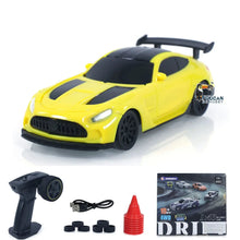 将图片加载到图库查看器，New RC Drift Car Upgraded Gyro 1/43 Racing RTR 4WD Four-wheel Drive High Speed Radio Control Model 2.4g Drift Race Car Mini Gift
