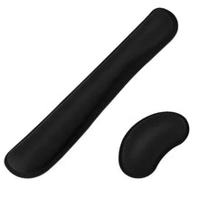Load image into Gallery viewer, Memory Foam Wrist Rest Kit - Ergonomic Support for Keyboard &amp; Mouse
