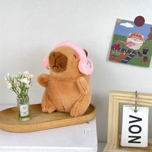 Load image into Gallery viewer, Cute Capybara Plush Toy Hoodie – Small Winged Stuffed Doll for Kids
