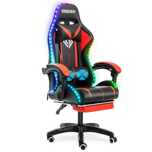 将图片加载到图库查看器，High Quality Gaming Chair RGB Light Office Chair Gamer Computer Chair Ergonomic Swivel Chair 2 Point Massage Gamer Chairs
