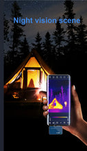Load image into Gallery viewer, TOOLTOP T7 256*192 Android Type-C Thermal Imager 25Hz Mobile Thermal Imaging Camera for Solar Panel Power Device Fault Detect
