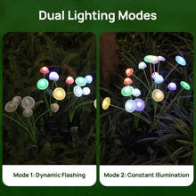 Load image into Gallery viewer, Solar Mushroom Garden Lights – Dual Mode LED Waterproof Outdoor Decor
