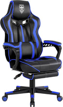 将图片加载到图库查看器，Gaming Chair for Adults Gaming Chairs with Footrest Reclining Computer Chair for Heavy People Big and Tall Ergonomic Gamer Chair
