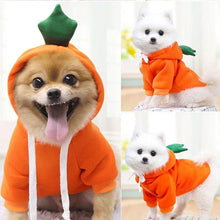 Load image into Gallery viewer, Cute Dog Hoodie with Hat - Funny Pet Fruit Costume for Halloween &amp; Daily Wear
