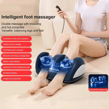 Load image into Gallery viewer, Extra Big Electric Foot Massager – Shiatsu Hot Compress &amp; Leg Roller
