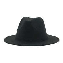 Load image into Gallery viewer, Modern Hats For Women Fedoras Winter Women Hats Simple Classic Hat Wedding Lady Retro Wide Brim Floppy Hat Men Fedora Hat Fashionable Classic Wide Brim Hat For Summer Dress Hats
