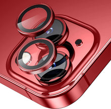 Load image into Gallery viewer, Camera Lens Protector for iPhone 14 Pro Max Plus 13 12 Mini 14Pro iPhone14 13Pro 14Plus 12Pro Glass Protection Protective Film  Metallic Camera Ring Lens Protector with Glass Cover
