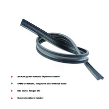 Load image into Gallery viewer, 2PCS Frameless Car Windshield Windscreen Wiper Blade Soft Vehicle Insert Rubber Strip (Refill) 6mm 26"28"30"32" Car Accessories
