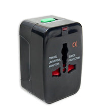 Load image into Gallery viewer, All-in-One International Plug Adapter – Universal Travel Power Converter with 2 USB &amp; Type-C Ports (AU/US/UK/EU)
