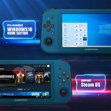 Load image into Gallery viewer, ANBERNIC Win600 PC Games Handheld AMD 3020e/3050e 5.94 Inch IPS Screen Office Video Game Console Windows 10 WiFi5  Pocket Laptop

