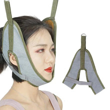 Load image into Gallery viewer, Over Door Cervical Traction Device – Adjustable Neck Stretcher with Comfort Cushion
