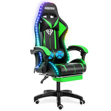 将图片加载到图库查看器，High Quality Gaming Chair RGB Light Office Chair Gamer Computer Chair Ergonomic Swivel Chair 2 Point Massage Gamer Chairs
