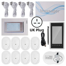 Load image into Gallery viewer, EMS Electric Muscle Stimulator Therapy 24 Modes 4 Output Channel Tens Unit Machine Physiotherapy Pulse Body Massager Dropship
