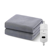 Load image into Gallery viewer, Electric Heating Blanket – Double Body Warmer with Thermostat
