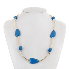 Load image into Gallery viewer, Women's Multi Color Acrylic Necklace Statement Necklaces &amp; Pendants Colorful Maxi Geometric Fashion Jewelry for Women SP003
