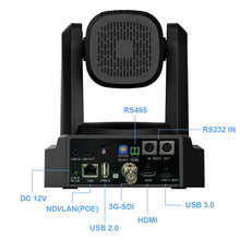 将图片加载到图库查看器，Runpu 1080P/60fps NDI Conference PTZ Video Camera 12/20/30x Zoom Ai Auto Tracking PTZ SDI Camera HDMI USB Outputs Support POE
