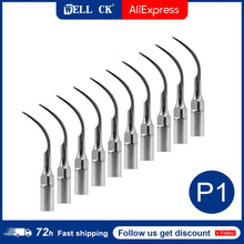 Load image into Gallery viewer, 10Pieces P1 Dental Ultrasonic Scaler Scaling Tips Handpiece fit EMS Woodpecker UDS
