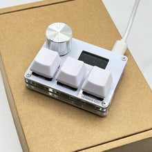 Load image into Gallery viewer, O3C SayoDevice OSU O3C Rapid Trigger Hall Switches Magnetic Pink Switches Keyboard With Knob Screen Copy Paste Shotcut

