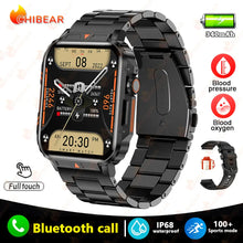 Load image into Gallery viewer, 2024 New 1.95 Outdoor Military Man Smart Watch Men Bluetooth Call Smartwatch Men For Android IOS IP68 Waterproof Ftiness Watches
