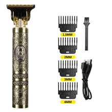 Load image into Gallery viewer, Pure metal body T9 high quality hairdresser hair salon professional razor household shaving small appliances send gift box

