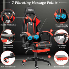 将图片加载到图库查看器，High Quality Gaming Chair RGB Light Office Chair Gamer Computer Chair Ergonomic Swivel Chair 2 Point Massage Gamer Chairs
